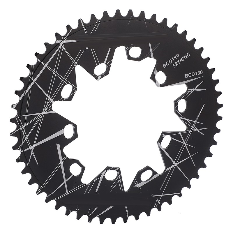Lp Litepro 52T Oval Disc Chainring 110 130 BCD Road