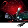 URAQT LED Roof Atmosphere Light, Adjustable USB Car Ceiling Starlight