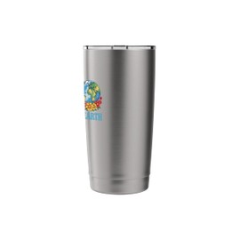 Earth Day Teacher Environment Day Recycle Earth Kids Toddler Stainless Steel Insulated Tumbler