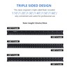 Architectural&Engineering Triangular Scale Ruler, 12 Inch Architectural Scale Ruler Set,