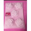 Jello Mold/molde figura rosas minis