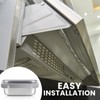 Remerry 2 Pcs Grease Cup Holders for Commercial Kitchens Removable
