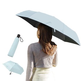 Auto Open and Close Fully Blackout 100% Folding Umbrella | Automatic Parasol, Lightweight, Folding, UV Protection, UV Protection, Rain Umbrella, For Both Sun and Rain, Heatstroke Prevention, Men's,