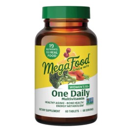 Megafood One Daily Multivitamínico Para Mujer 55+ 60 Tab Sabor Sin Sabor