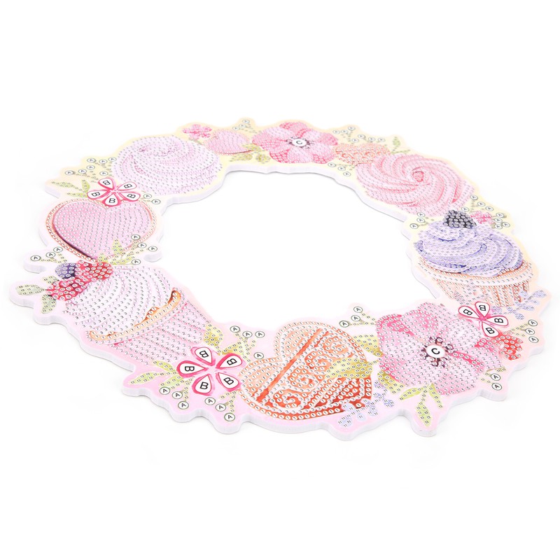 DIY Rhinestones Painting Garland Pattern Crystal Embroidery Picture Decoration KitDZ606