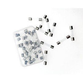 Vigor Source 20/Pack T16A 16AL 250V Slow-Blow Glass Fuses - 6x30MM, 6 Packs