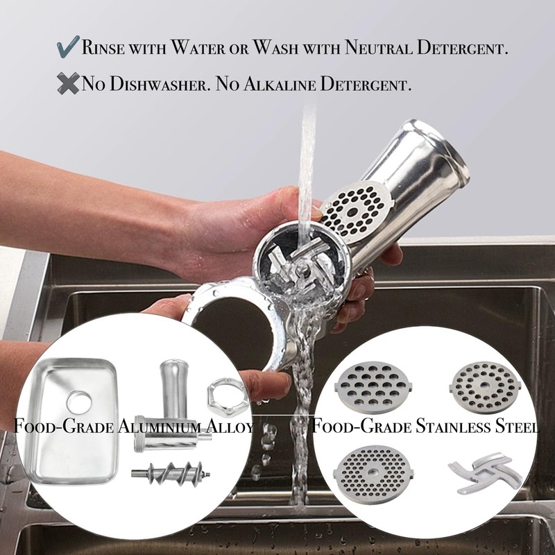 Sunmile Electric Meat Grinder and Sausage Maker - 1HP 1000W