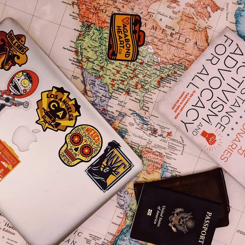 Vagabond Heart Co Moscow Russia Weatherproof Vinyl Sticker - Nesting