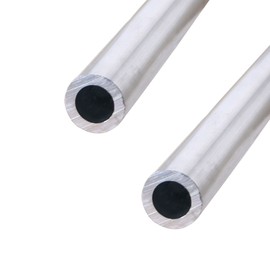 Aopin Round Aluminum Tube 11mm/0.43" ID x 17mm/0.67" OD x 300mm/11.8" Length Seamless Aluminum Straight Tubes 2pcs