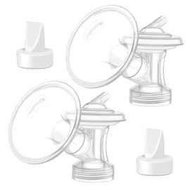 Maymom 24mm Flange and Duckbill Valve Compatible with Ardo Bellis, Calypso, Alyssa Double Breastpumps