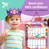 COZY GREENS Potty Training Chart for Toddlers Girls, Unicorn Design