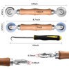 BAYTORY 3Pcs Screen Tool, Window Screen Spline Roller Tool with