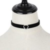 Clataly Black Velvet Crystal Collar Necklaces Gothic Choker Necklaces Adjustable