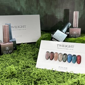 First Street Pulse Gel Twilight Magnetic Gel Glitter Gel + 30 parts / 퍼스트스트릿 펄스젤 트와일라잇 자석젤 글리터젤+파츠 30개