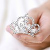 Yean - Tiara para novia, con peine para boda, diseño