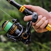 Sougayilang Spinning Reel, Lightweight Reels 12+1 Stainless BB Ultra Smooth