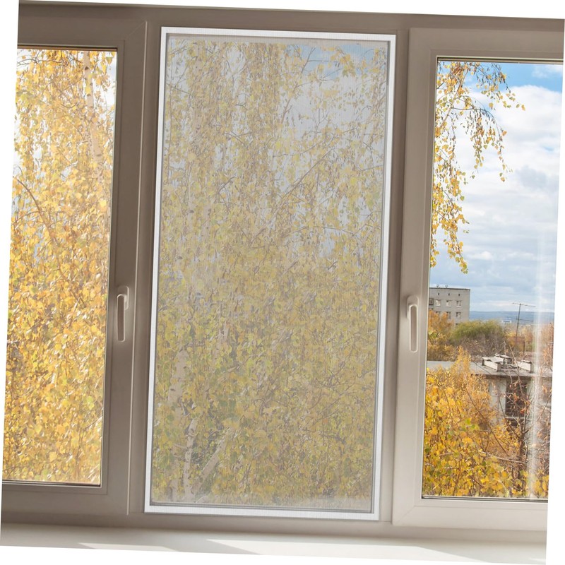 WHAMVOX 1set Mosquito Screen Net Removable Fly Screen Mesh for