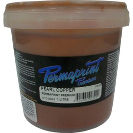 Permaprint 1 Litre Silk Screen Printing - Pearl Copper