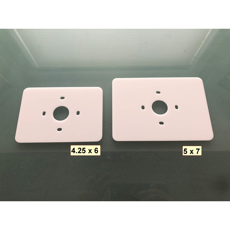 Replacement Rectangular Trim Wall Plate for NEST Gen 1, Gen