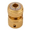 Mivos 2 x 1/2 inch (13 mm) Brass Garden Hose