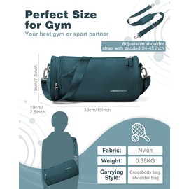 Small Gym Bag for Women,Waterproof Workout Bag Mini Duffle Bag Womens Spotrs Gym Bags Small Travel Duffel Bag with Wet Pocket Carry on Weekender Bags for Dance Swimming,Gym,Yoga,Fitness Dark Blue