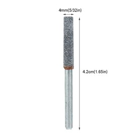 Riga Diamond Chainsaw Spine Stone File Sharpening Tool Rotation Tool Chain Saw Grinder Three-Piece Grinder Set of 3 4 mm 5/32 Inch
