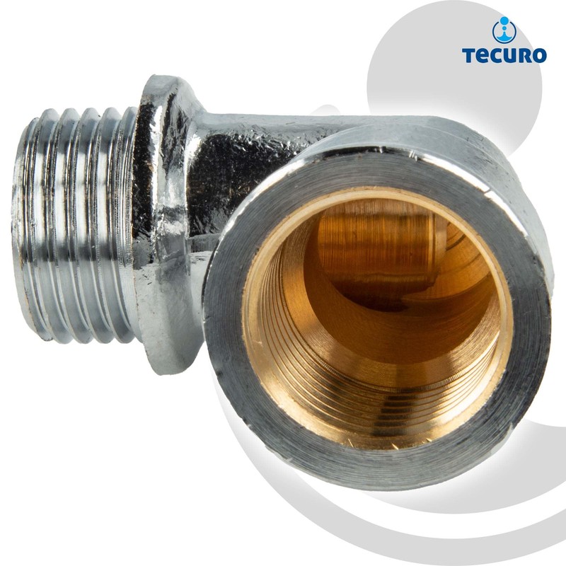 tecuro Angle 90° Internal Thread Rp x Male Thread G