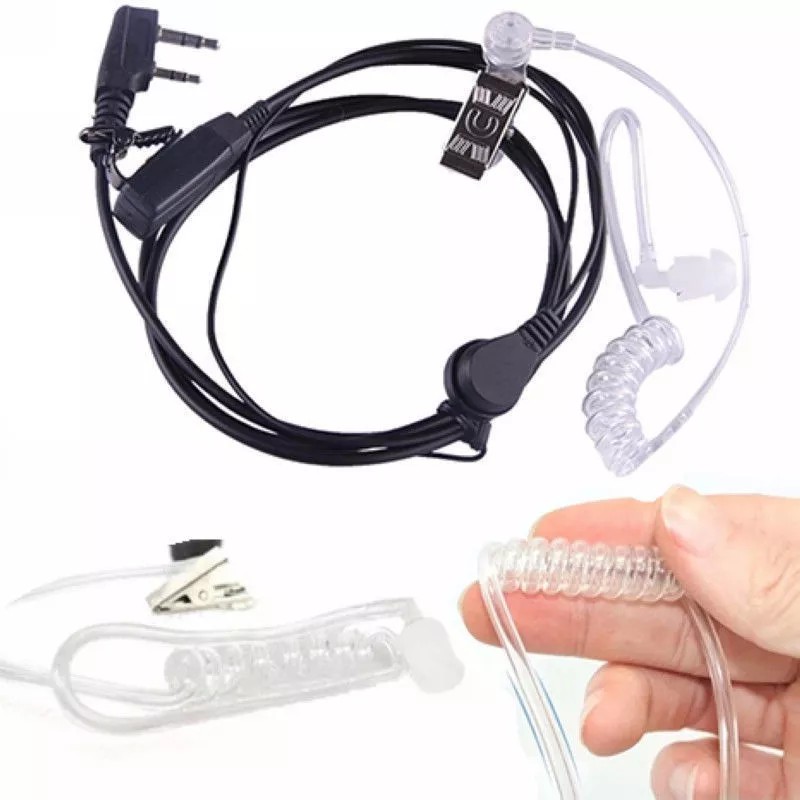 Unbranded/Generic Bodyguard FBI Earpiece Earphone Headset with Mic PTT for