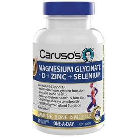 Caruso’s Natural Health Caruso's Magnesium Glycinate + D + Zinc + Selenium Tab X 60