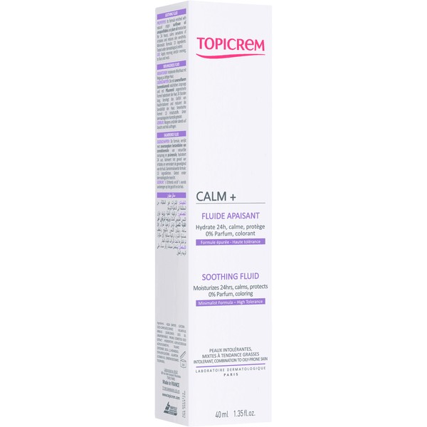 Topicrem Calm+ Ultra Moisturising Soothing Fluid 40ml