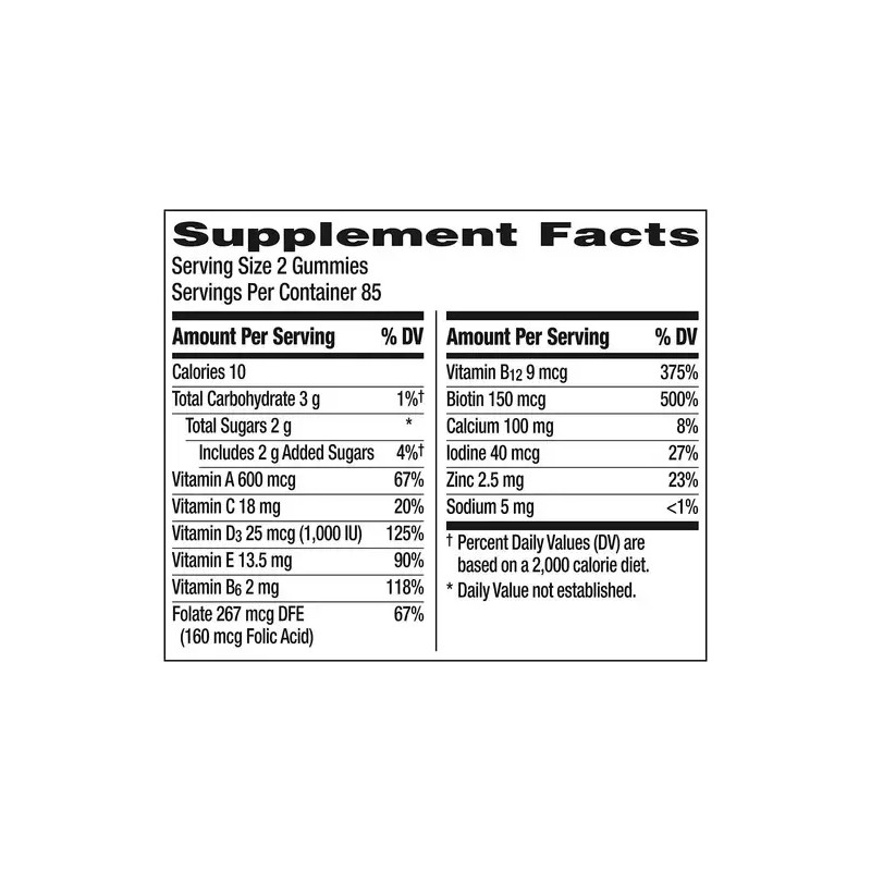 Multivitaminico Centrum Mujer Sabor Frutas 170 Gomitas V35