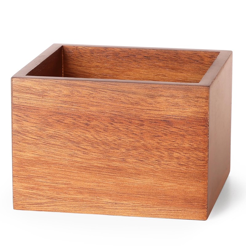 Remote Control Holder, Wooden TV Remote Holder for Table, Remote