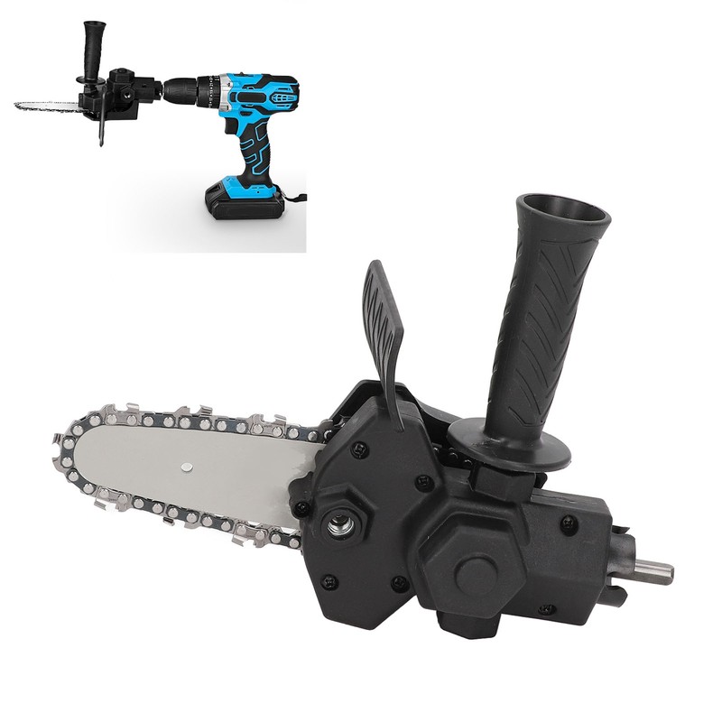 Electric Drill to Electric Saw Adapter Conversion Head Portable Chainsaw