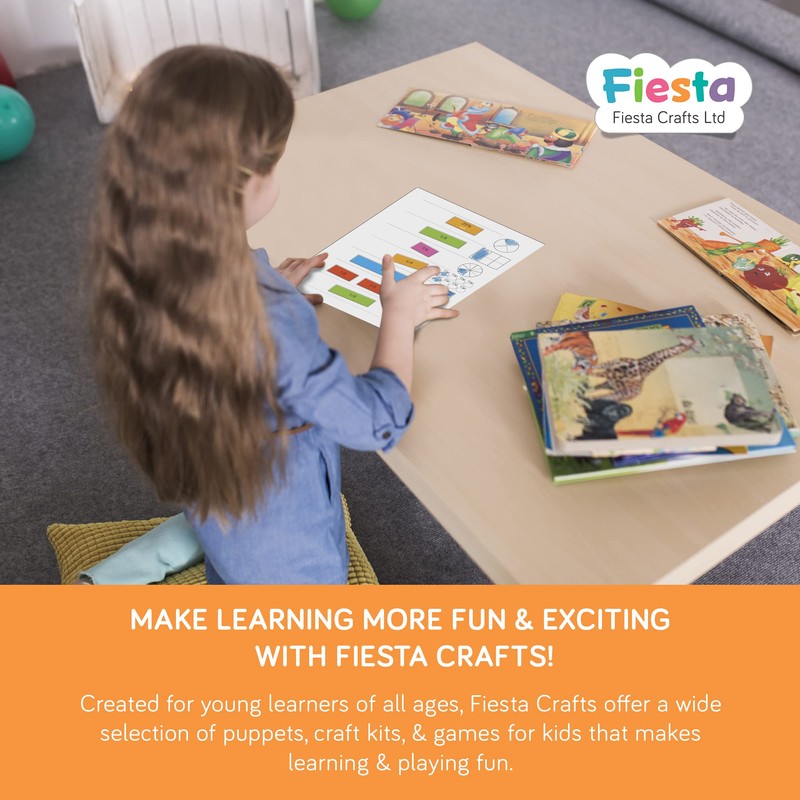 Fractions Resources for Children by Fiesta Crafts - Double Sided