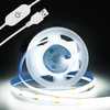 THUNGCIT COB LED Strip Light, 5V USB Band, 320LEDs/m, Dimmable