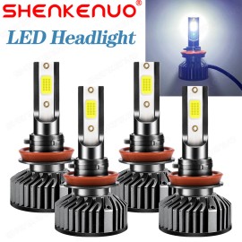 SHENKENUO H11+H11 Combo LED Headlight Kit For 2004-2015 Volvo VNL Semi Truck High Low Beam
