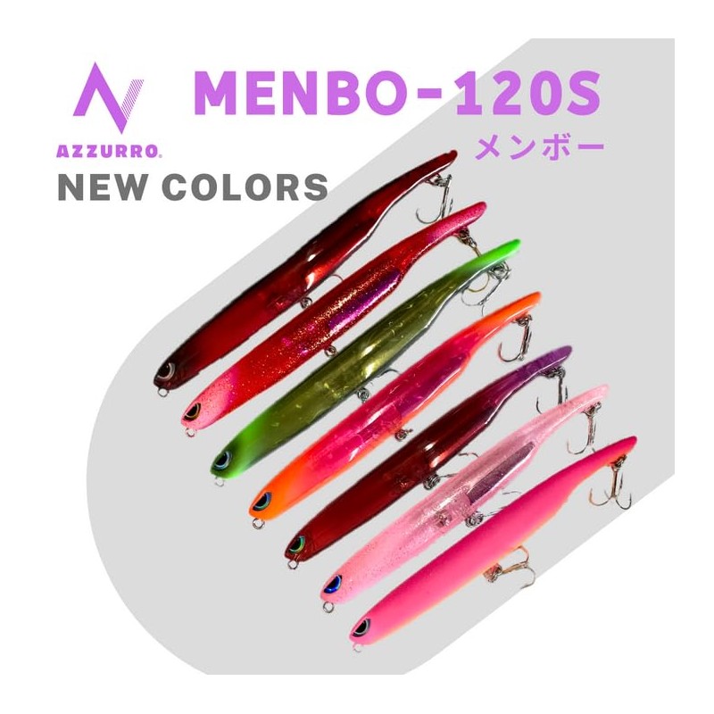 Azzurro Menbo 120S Matcha Tea Art Lure Sinking Pencil Sea