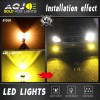 AuureLamp 9006 HB4 LED Fog Light Bulbs 4500K Golden For