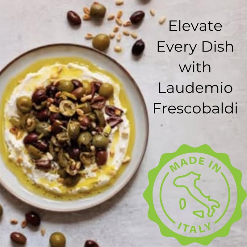 FRESCOBALDI Laudemio Extra Virgin Olive Oil, 16.9 FL Oz, 500ml,