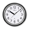 Atlanta Radio Wall Clock Modern Round 28 cm Large Arabic