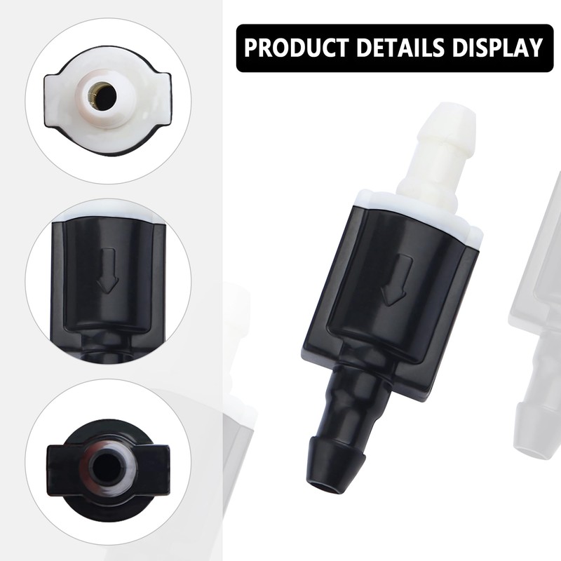 2PCS Windshield Washer Check Valve Replacement OEM#85381-AE020,Front Windshield Washer Nozzle