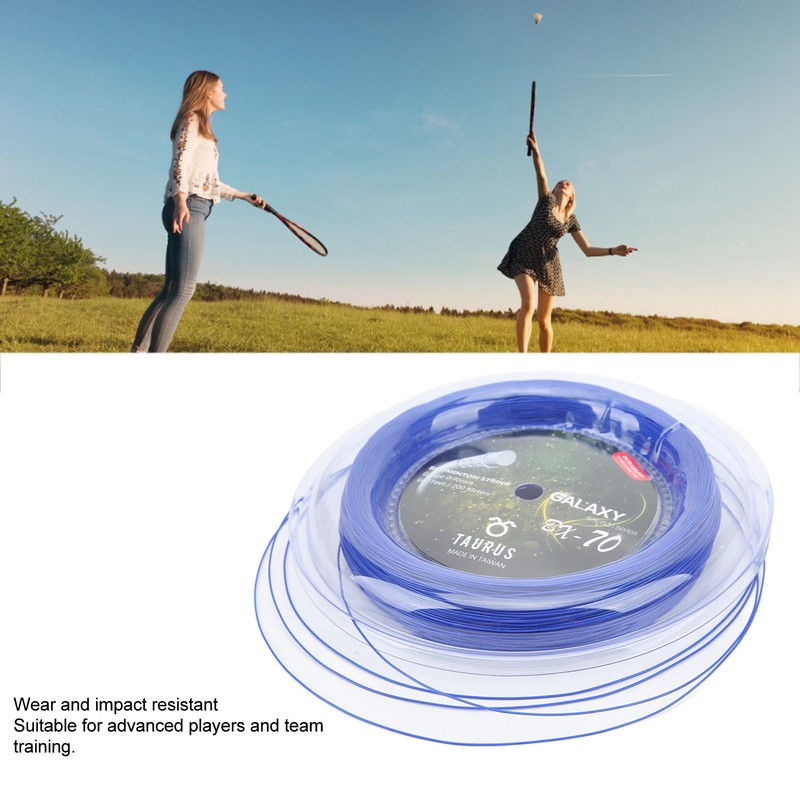 POWERTI BX70 Badminton Rackets String High Elastic Nylon Badminton Racquet
