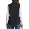 TACVASEN Women's Fleece Vest Outerwear Sleeveless Lightweight Polar Winter Warm