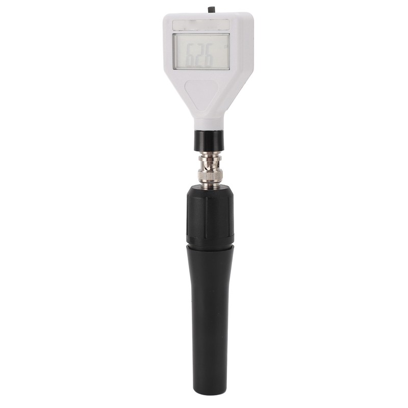 Soil PH Meter with Backlit LCD Display Multipurpose Fruit Meat