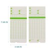 200PCS Time Cards for Employees, 2-Sided, Monthly Time Cards for