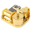 Music Box Movement Golden Clockwork Music Box Windup Musical Mechanism