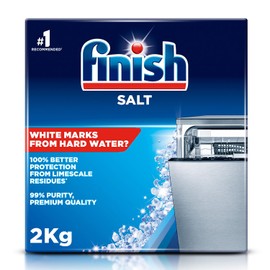 Finish Dishwasher Salt Helps Soften Water to Prevent Limescale and Watermarks, 2 KG