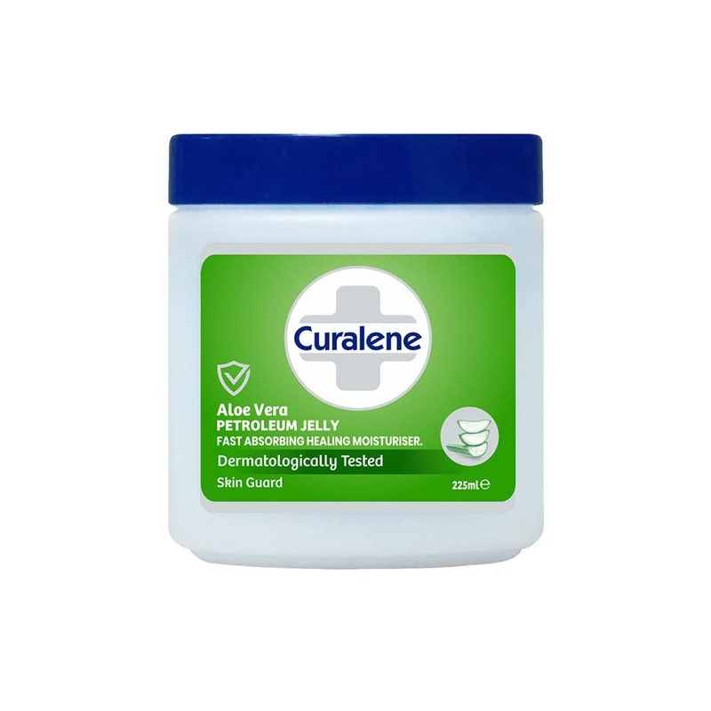 3 x 225mL | Curalene Aloe Vera Petroleum Jelly |