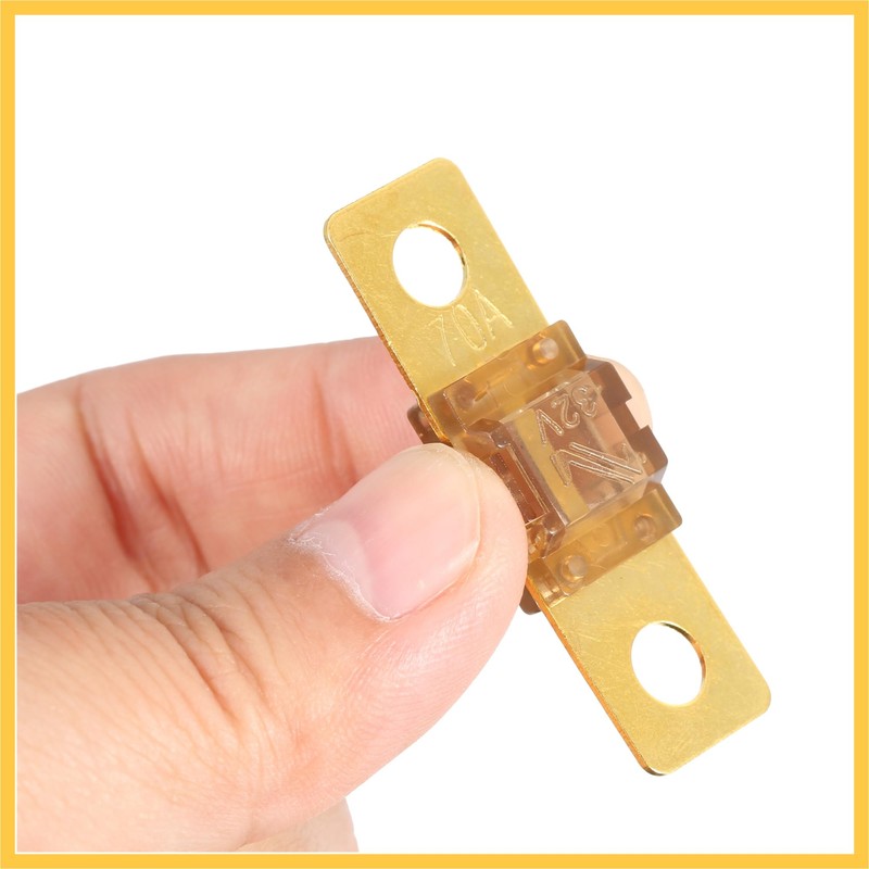 REPAIROCK 2pcs 70A 32V AMI Fuses Replacement for Automotive Marine
