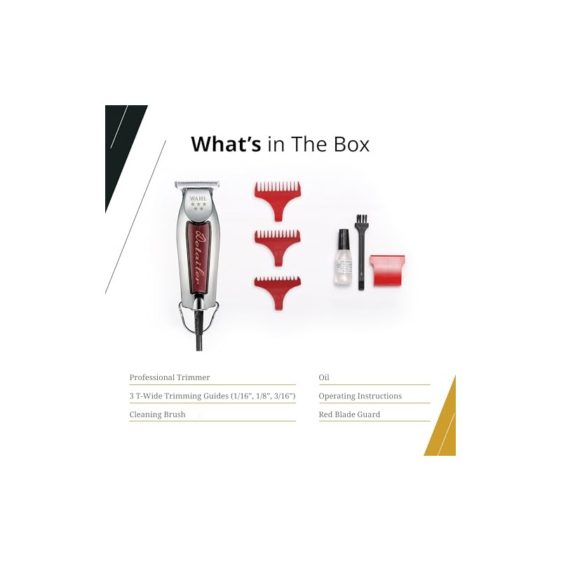 Wahl 8081 Detailer Corded Trimmer Rasuradora detalladora